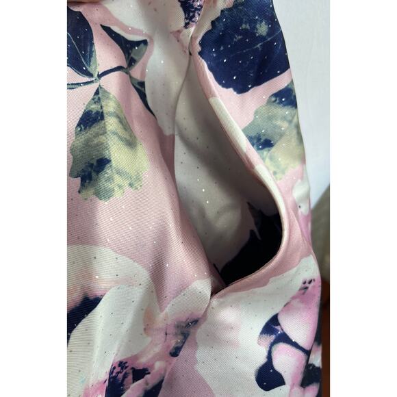 CITY STUDIO Womens Navy Pocketed Zippered Floral Mini Dress NWT - Picture 5 of 7